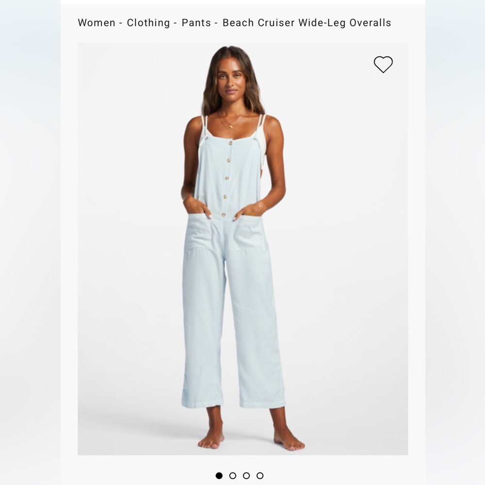Billabong brand new with tags overalls